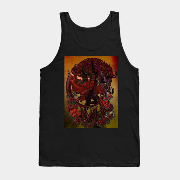 Fantasy Gunner Tank Top by SkyfrNight